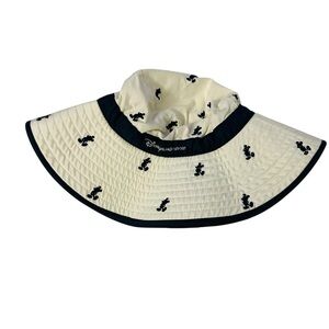 Disney Blue and White Bucket Hat with Classic Design